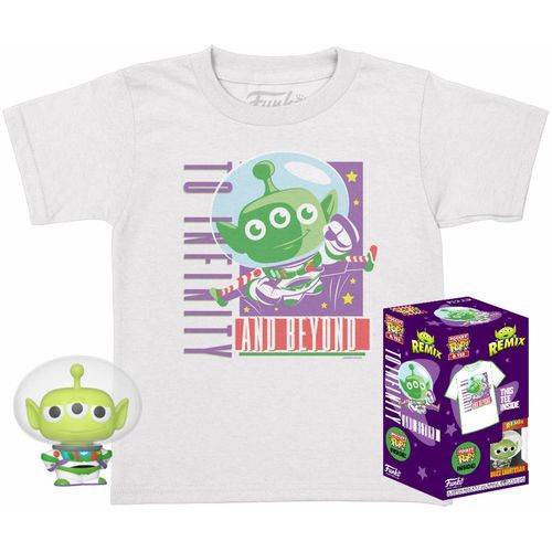 FUNKO POCKET POP!&TEE: DISNEY-ALIEN BUZZ slika 1