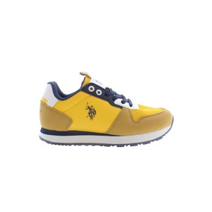 US POLO BEST PRICE YELLOW KIDS SPORT SHOES