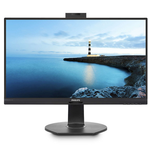 Philips monitor 272B7QUBHEB/00 27"/IPS/2560x1440/75Hz/5ms/HDMI,DP,USB,LAN/pivot,visina/kamera/crna