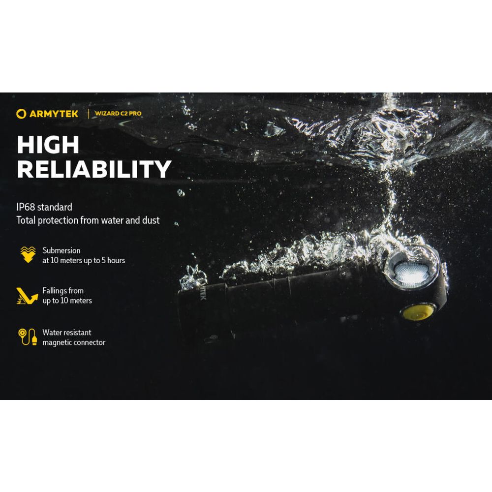 Armytek Baterijska lampa Wizard C2 Pro slika 33