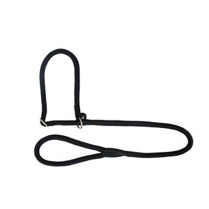 Freedog Vodilica s ogrlicom Nylon, okrugla, crna, 13mm x 120cm