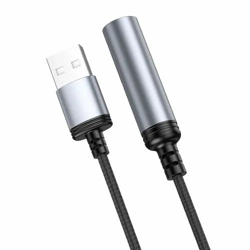 HOCO adapter za upaljač na USB A konektor UA30 30 cm - crni slika 6