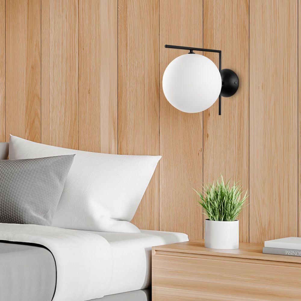 Luminar - Crna Zidna Lampa 14155 slika 2