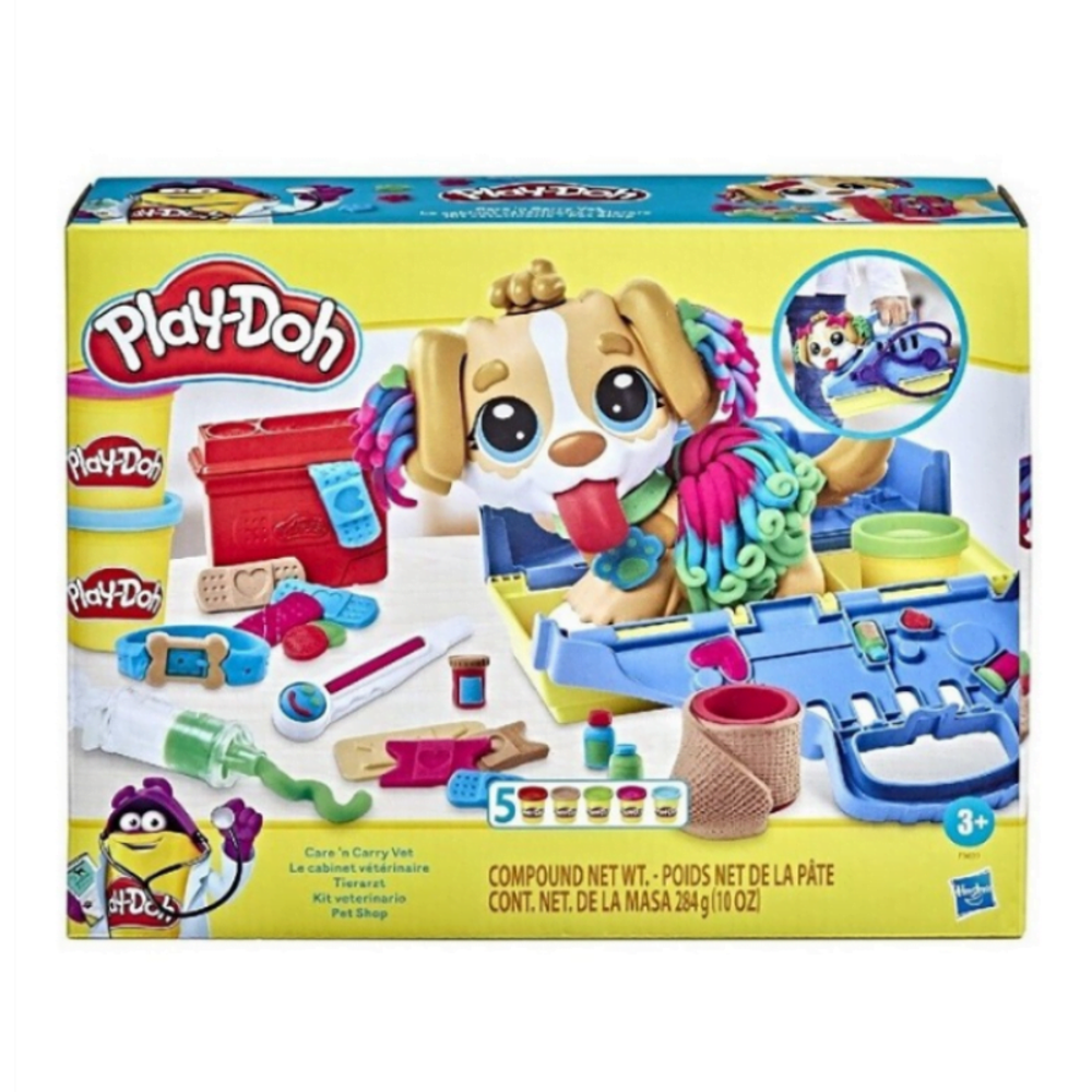 Play Doh Care and Carry Vet Kreativni set slika 1