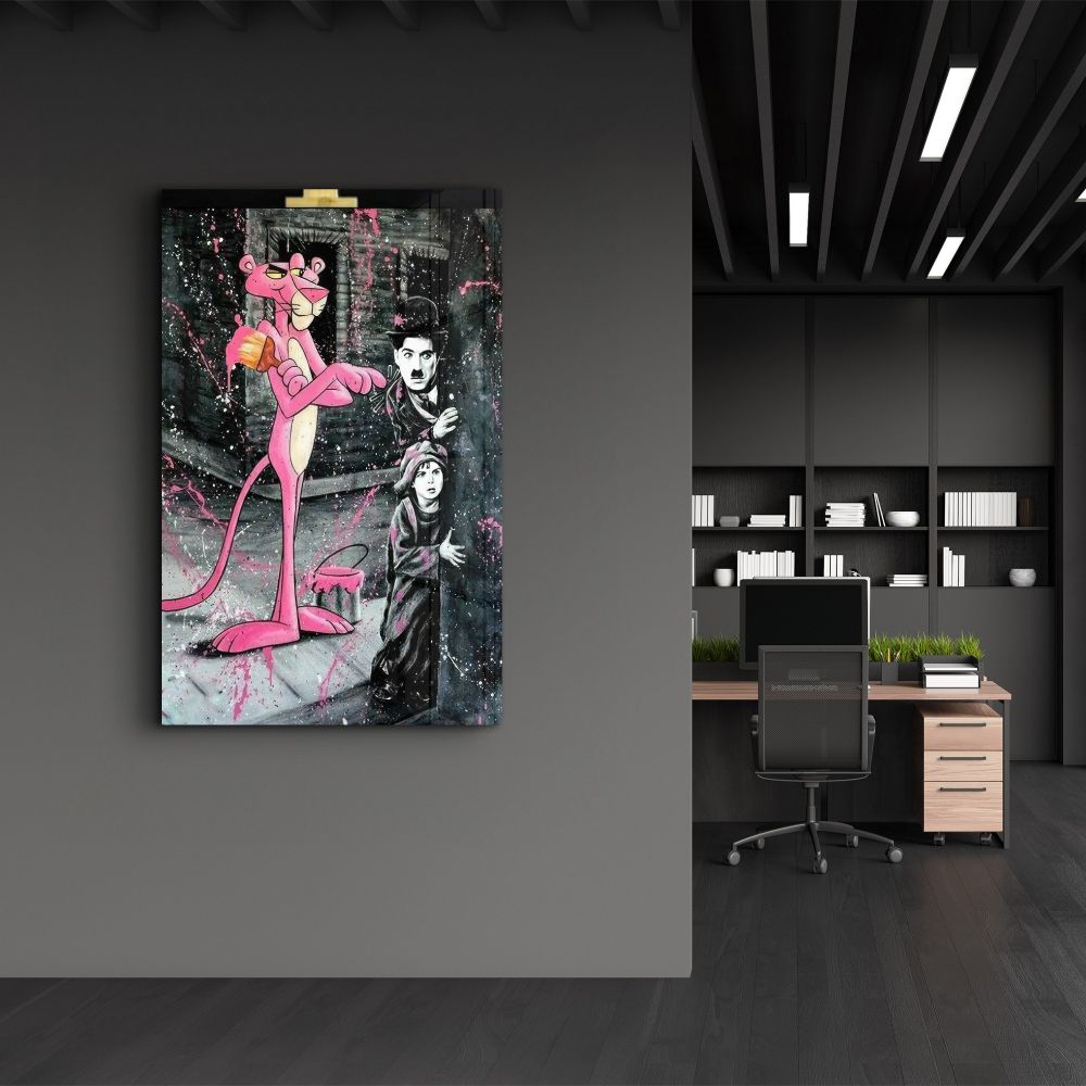 SPR-1111 - Dekorativna Slika na Kaljenom Staklu, Višebojna, 46 x 72 cm slika 1