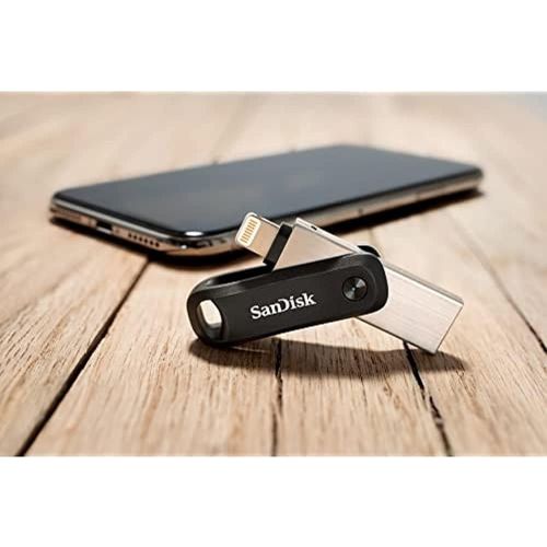 SanDisk iXpand Flash Drive Go 256GB - USB3.0 + Lightning - za iPhone i iPad slika 4