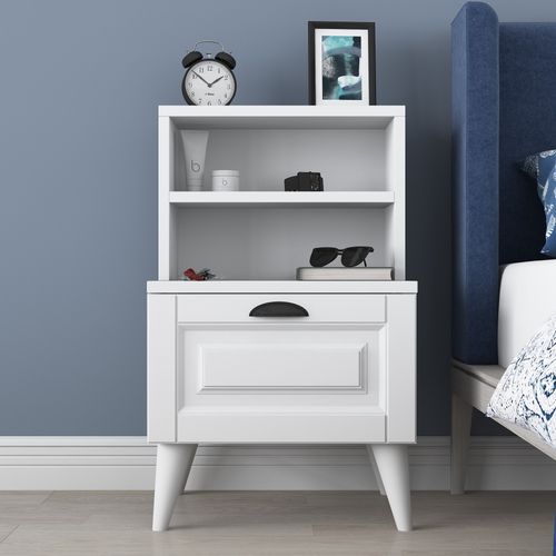 BD105 - 2785 White Nightstand slika 2