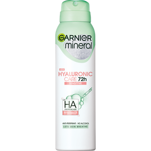 Garnier Mineral Dezodorans u spreju Hyaluronic Care 72h Sensitive 150ml