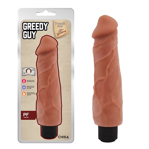 Mekani Realisticni Vibrator 24cm Greedy Guy Latin slika 1