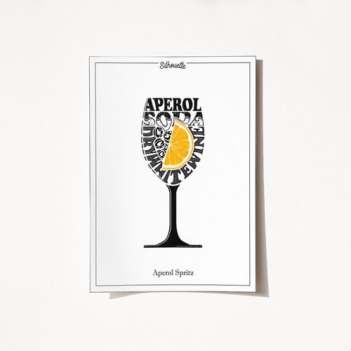 Wallity Poster A4, Aperol Spritz - 2052 slika 2