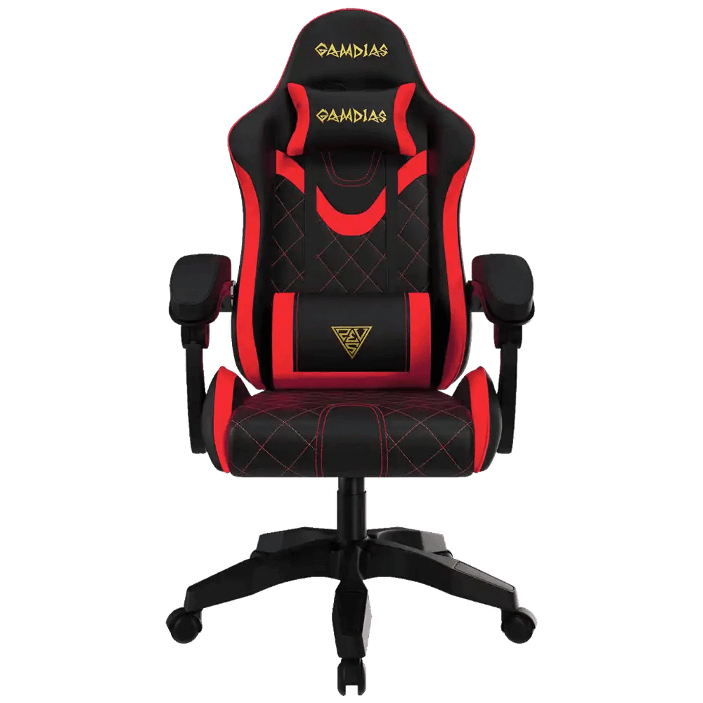 Gamdias Gaming stolica Zelus E2, Crna/Crvena slika 1