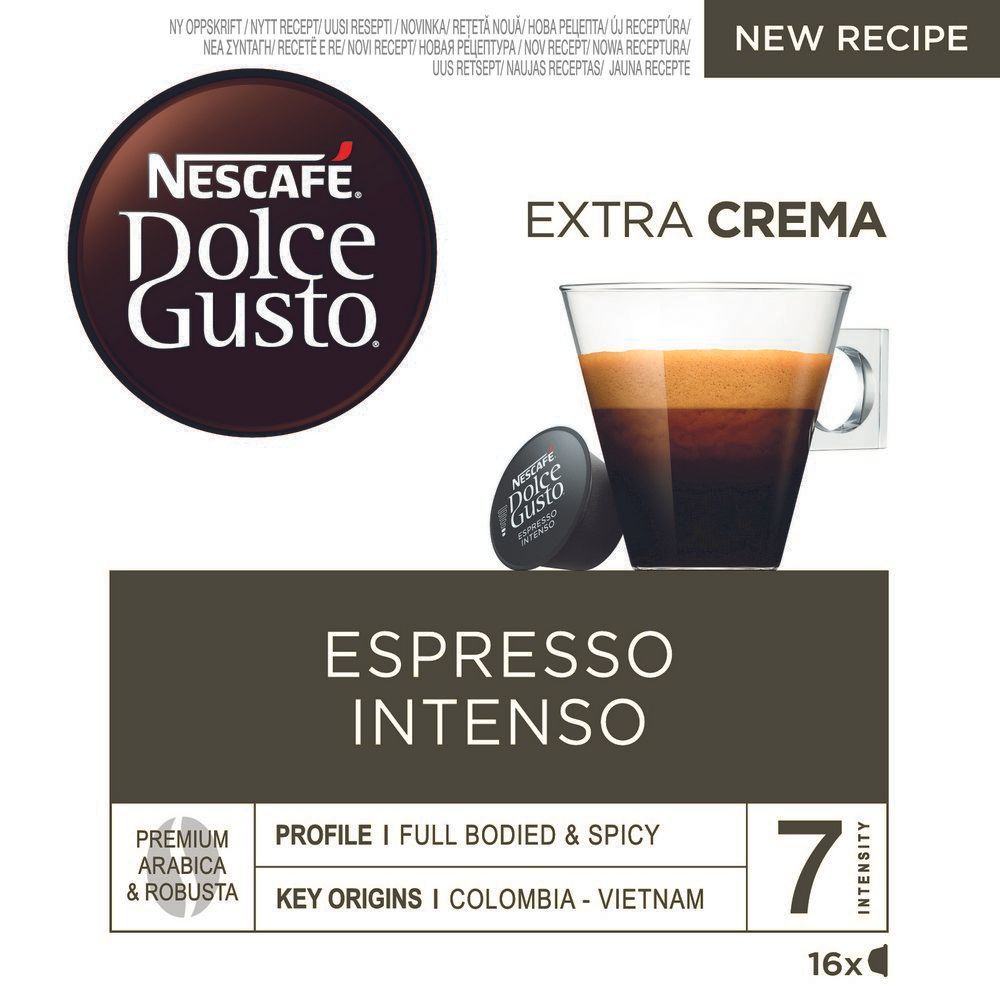 Nescafe Dolce Gusto Kapsule za kafu Espresso Intenso 16 kom  slika 2