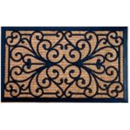 LUANCE OTIRAČ SALLY 40X60 CM BRAIDED COCO/GUMENI SMEĐA 1401804 slika 1