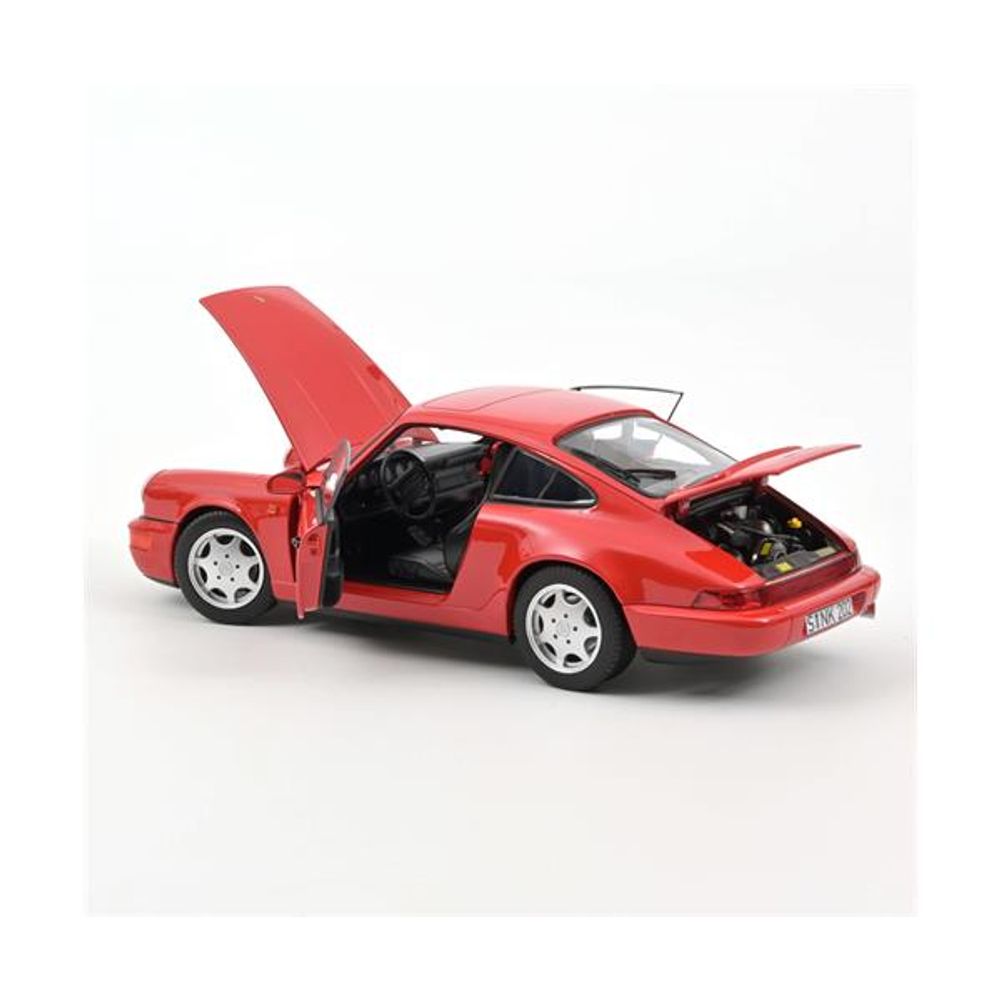 Norev Porsche 911 Carrera 2 1990 Red 1:18 slika 3