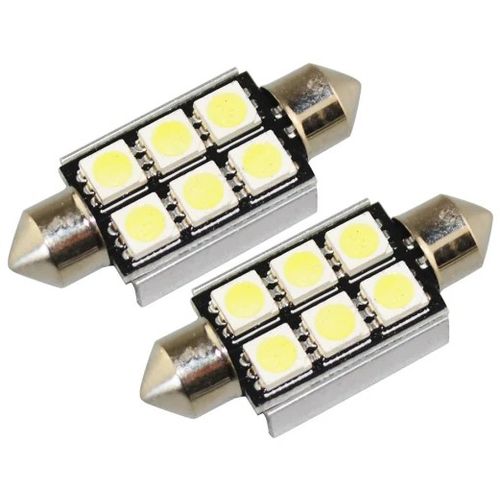 AutoSystem Sijalica LED 12V 41mm 6SMD CANBUS bijela - 2 kom. slika 1