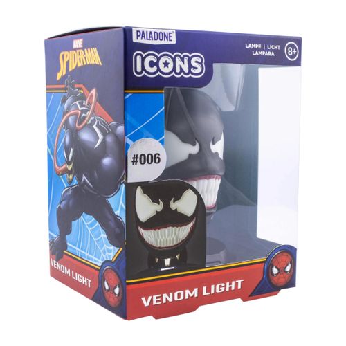 PALADONE Venom Icon Light V2 - Službeno Licencirana DC Comics Lampa slika 5