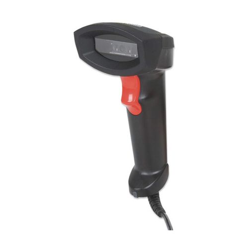 Barcode čitač Manhattan USB 1D CCD crni ručni skener Rugged IP54 178433 slika 1