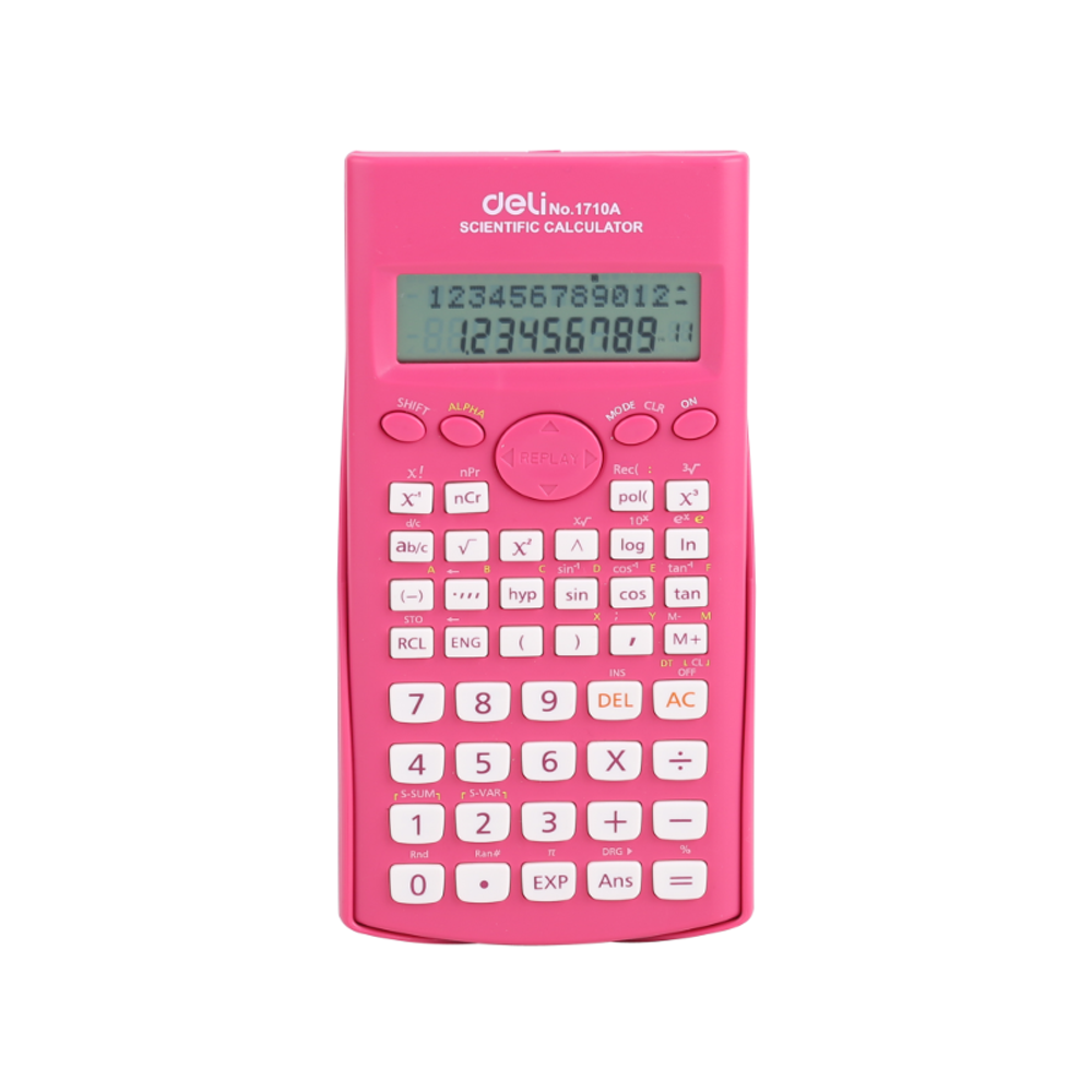 KALKULATOR MATEMATIČKI DELI  PINK E1710A slika 1