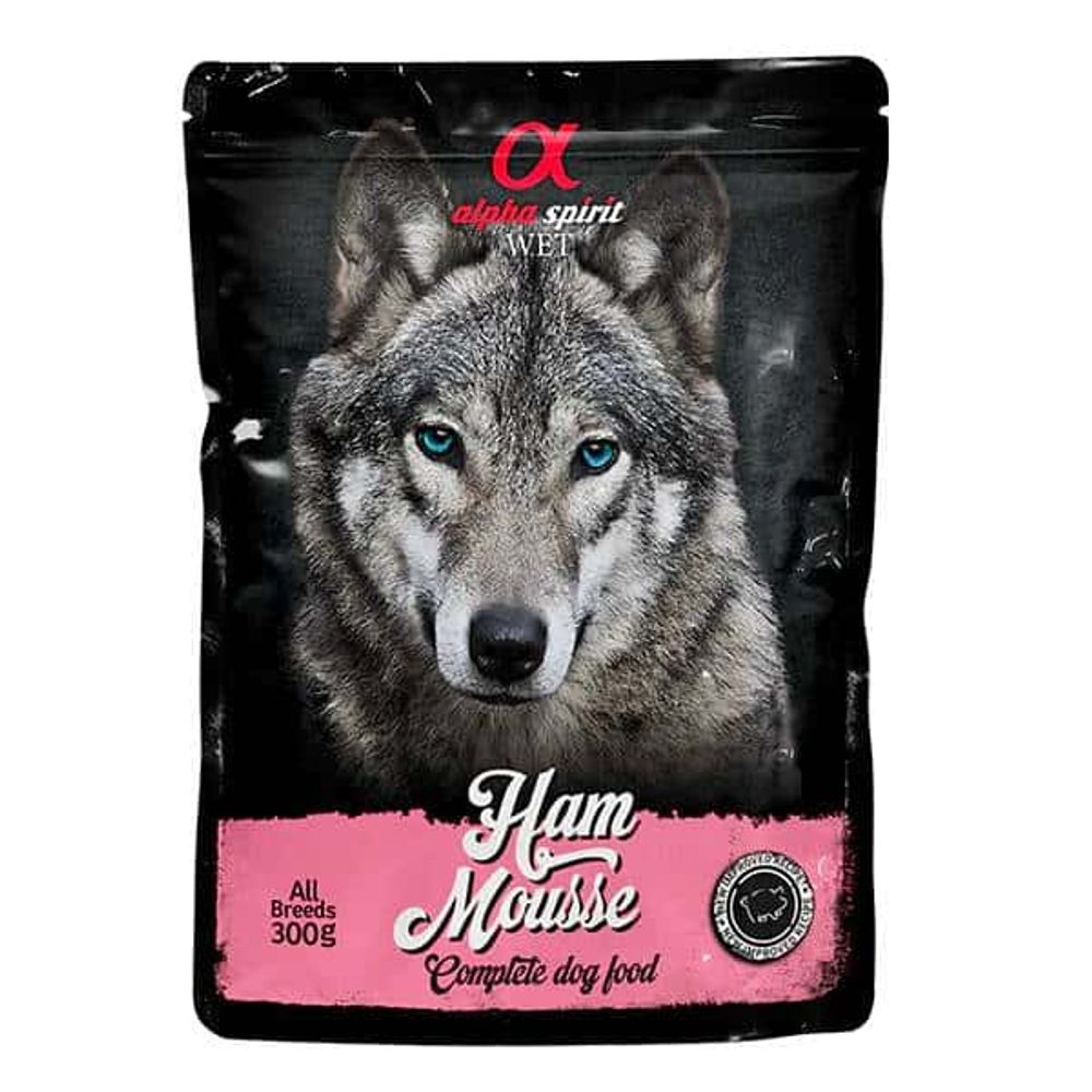 Alpha Spirit pouch, pašteta od svinjetine 300g slika 1