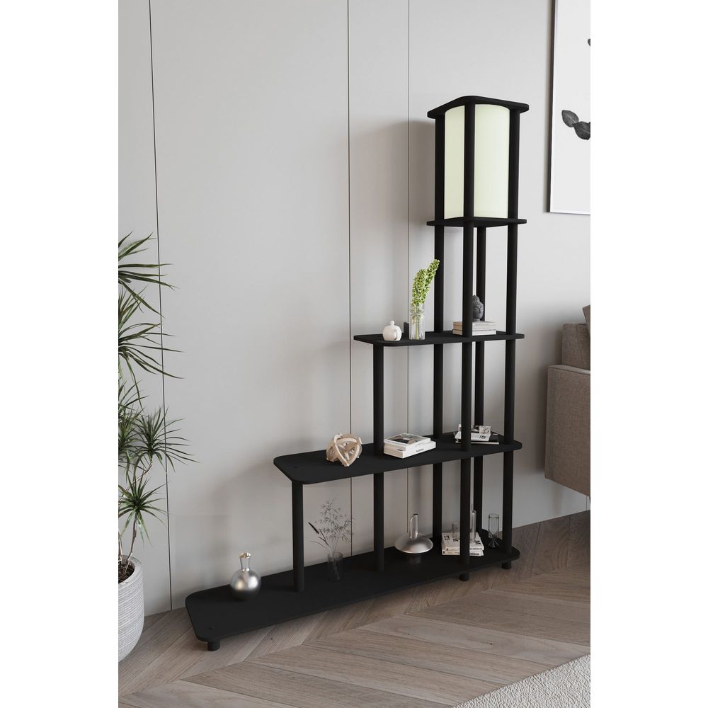 Podna Lampa Escaleras - Crna slika 1