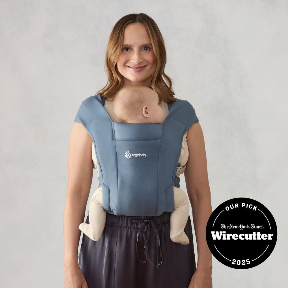 Ergobaby Embrace nosiljka Oxford Blue slika 3