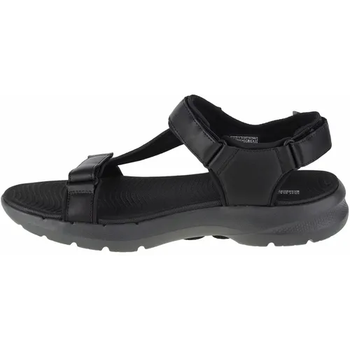 Skechers go walk 6 sandal 229126-bkgy slika 6