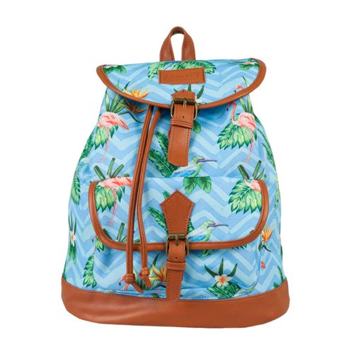 Target ruksak Retro floral blue slika 1