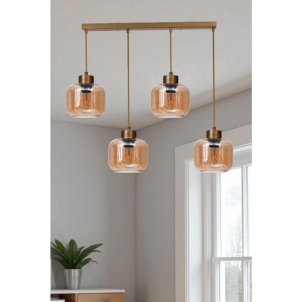 Opviq Luster 215, Med, Zlatna slika 1