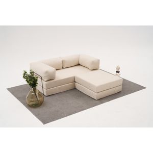 Comfort Mini - Krem Kremasti Ugaoni Sofe