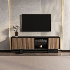 TV Stalak Monaco - Crni i Braon