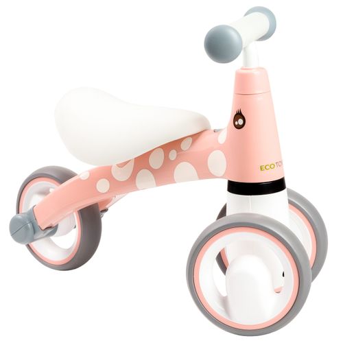 Dječji bicikl EcoToys bez pedala flamingo slika 1