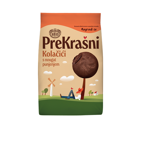 Kraš Prekrašni kolačići s nougat punjenjem 220 g slika 1