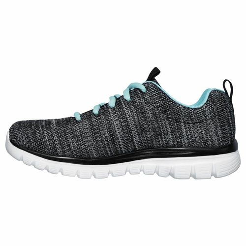 Sportske Tenisice za Žene Skechers Graceful Twisted Crna slika 5