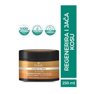 YOON Maska za kosu 250ml - Intenzivna njega sa keratinom i hijaluronskom kiselinom