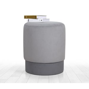 Ropp - Grey Grey Pouffe