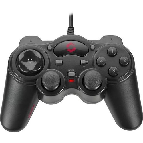 Gamepad SPEEDLINK Thunderstrike, žičani, za PC, mat crni slika 1