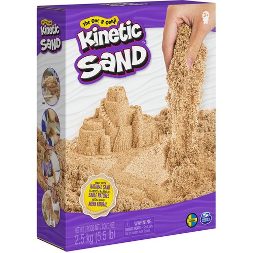 Kinetički Pijesak - Smeđi pijesak 2.5 kg slika 1