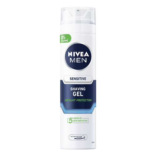 NIVEA Men Sensitive gel za brijanje za osetljivu kožu 200ml slika 1