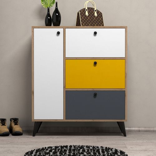 Bella 1804 Oak
White
Yellow
Anthracite Shoe Cabinet slika 2