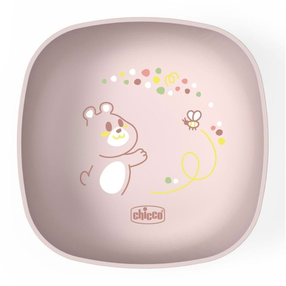 Chicco Zdjelica sa poklopcem Bowl With Lid, Pink slika 3