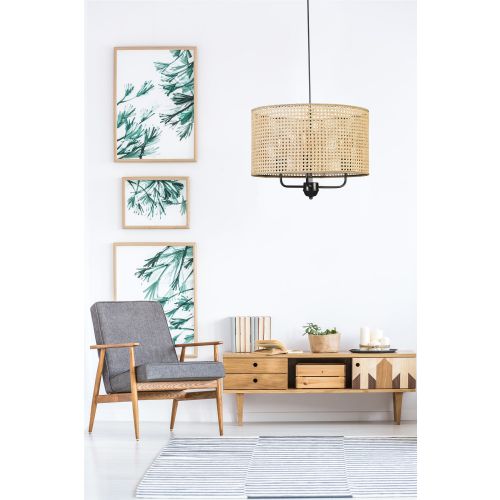 Bermud A8706-4 Rattan Chandelier slika 1