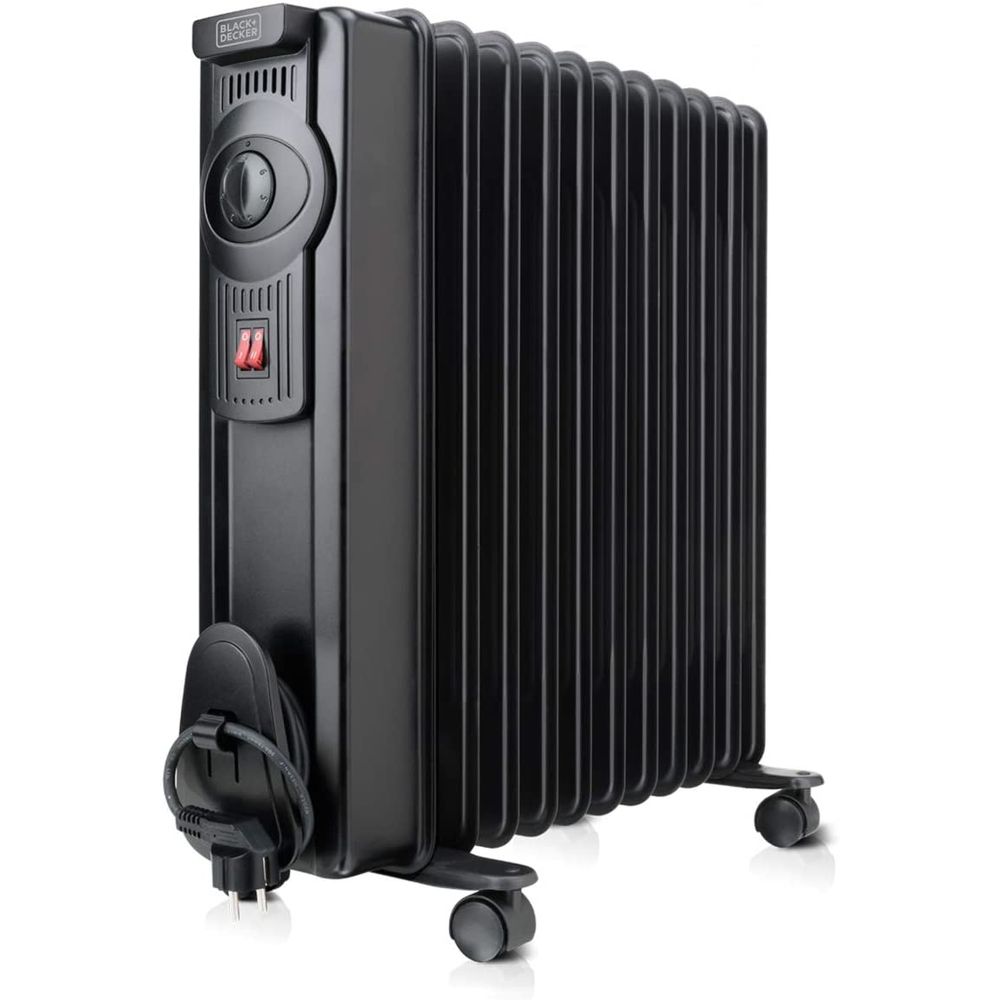 Black&Decker Električni uljni radijator 2000W, 240V CRN BXRA2000E slika 1