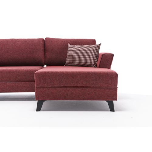 Atelier Del Sofa Kutna garnitura na razvlačenje, Bordo crvena, Eris - Claret Red slika 8