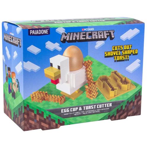 Minecraft Chicken Egg Cup and Toast Cutter V2 slika 2