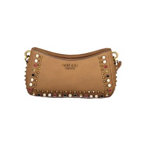 GUESS JEANS BROWN WOMEN'S BAG