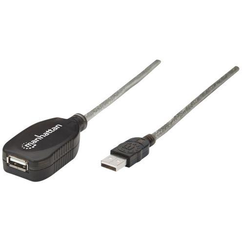 Kabl Manhattan 519779 USB-A M/F 2.0/480Mbps/produžni aktivni/5m slika 3