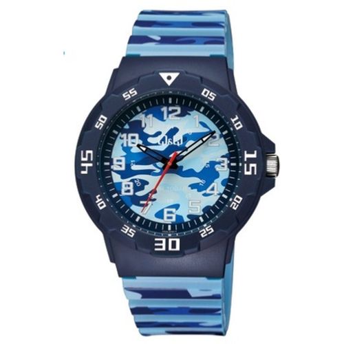 Muški sat Q&Q V02A-010VY (Ø 43 mm) - Stil i funkcionalnost slika 1