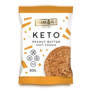 Frank&oli bezglutenski keto keks s maslacem od kikirikija 50g