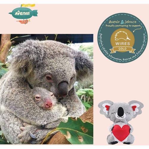 Šivanje moje prve lutke -  koala sa srcem D1 slika 6