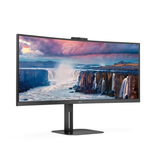 AOC CU34V5CW/BK Monitor 34" Zakrivljen slika 2